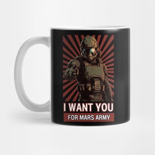 I Want You For Mars Army - MCRN - Sci Fi Mug